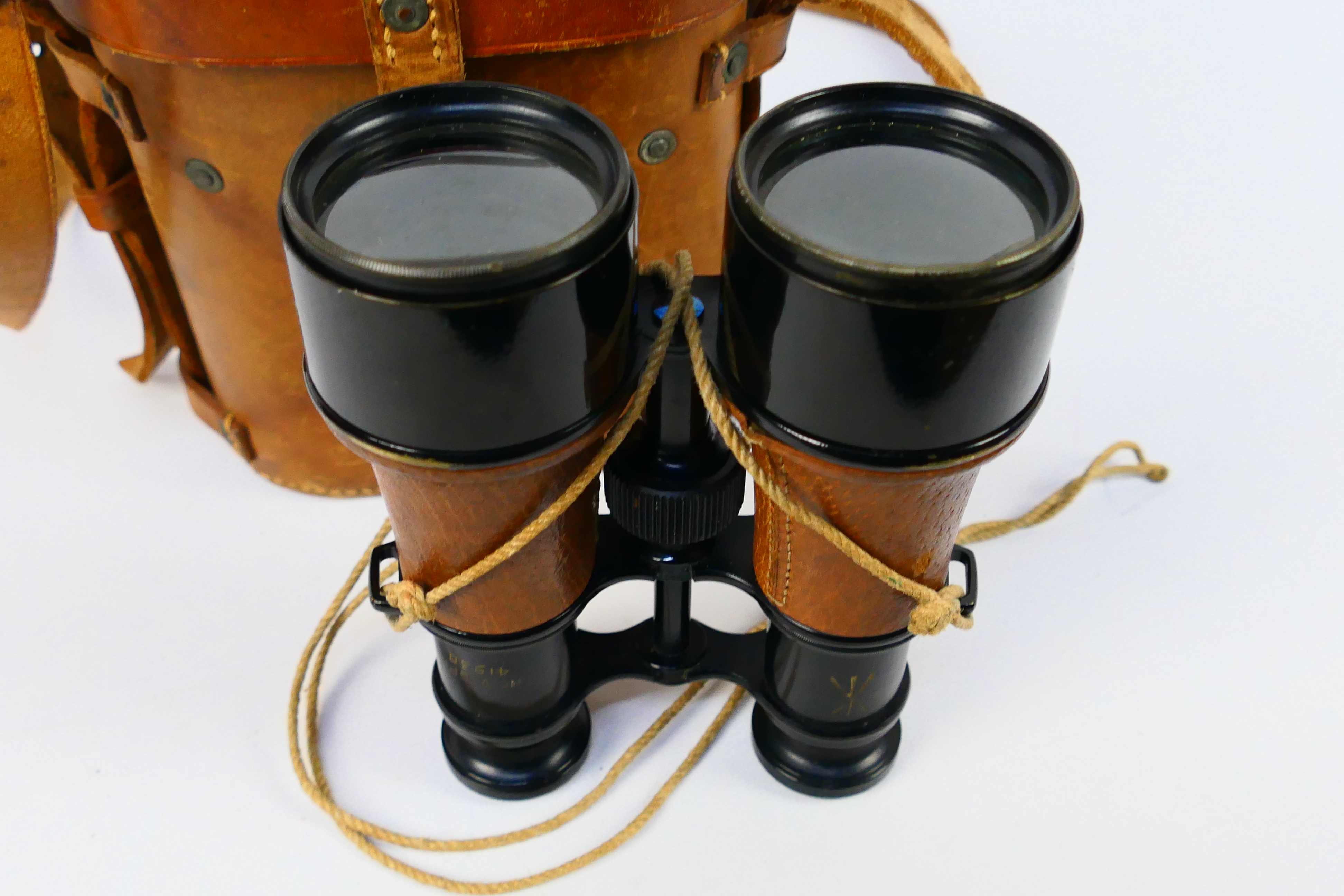 A pair of binoculars marked E Donovan Esq R. - Image 13 of 17