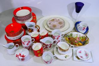 Mixed ceramics to include Wedgwood, Shelley, Denby, Royal Worcester and similar, approximately 65.