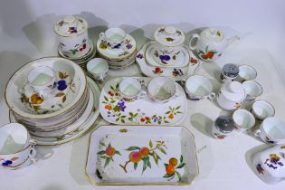 Royal Worcester - A quantity of table wares in the Evesham pattern, approximately 53 pieces.