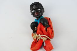 Cremeal - A vintage Champion Boxer puppet,