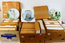 A quantity of collector plates contained