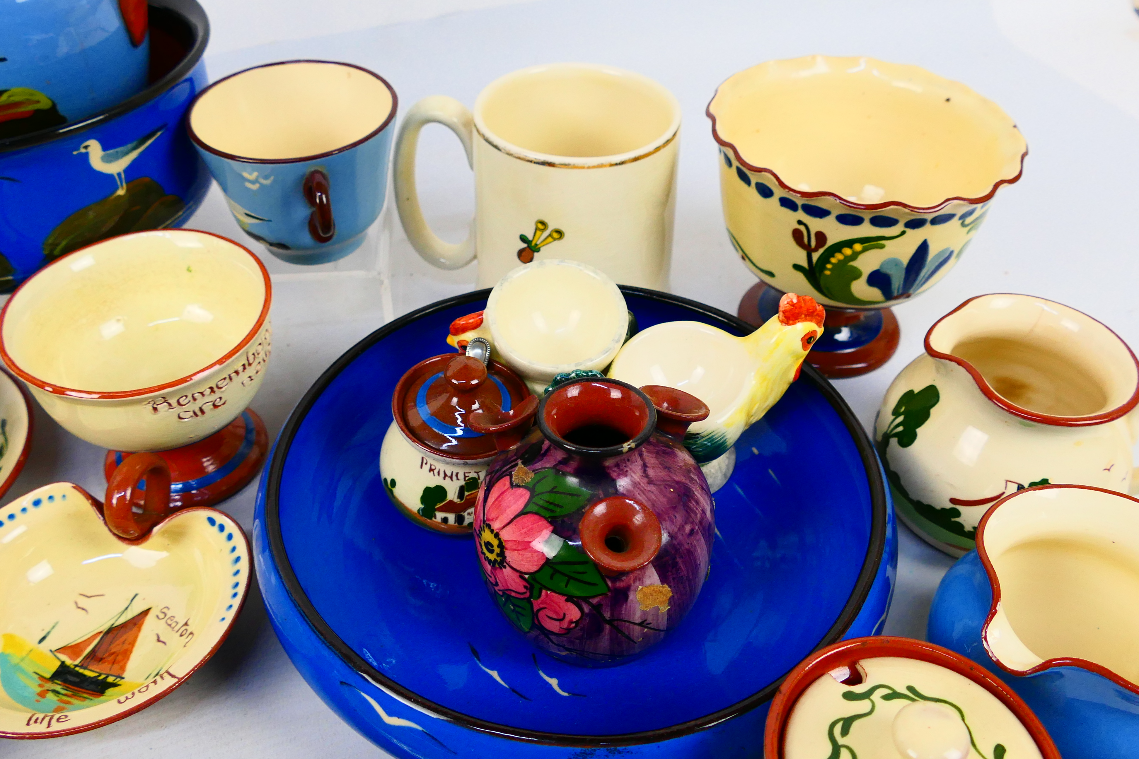 A collection of Torquay pottery wares to - Image 5 of 8