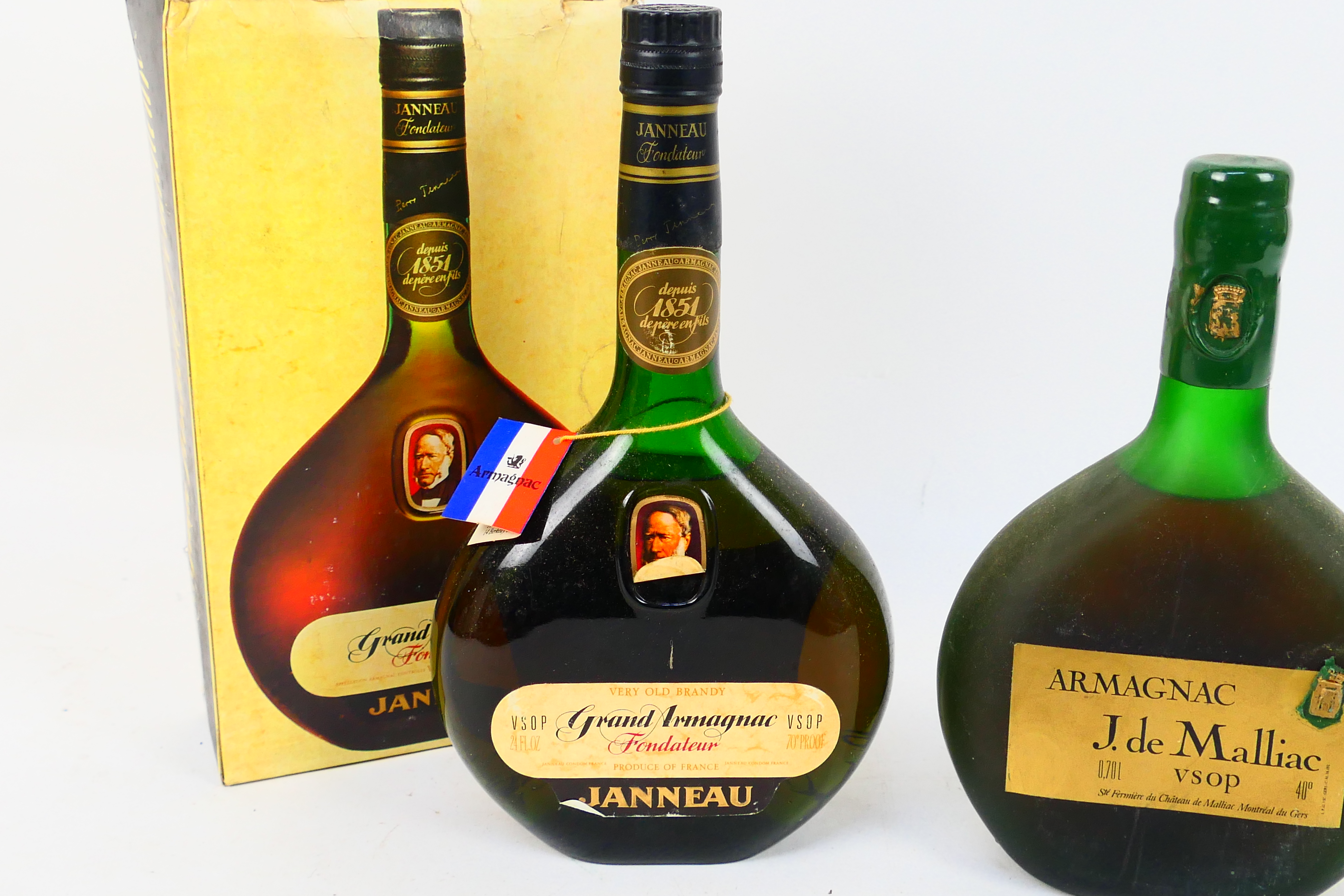 A 1970's bottling of Janneau Grand Armag - Image 3 of 4