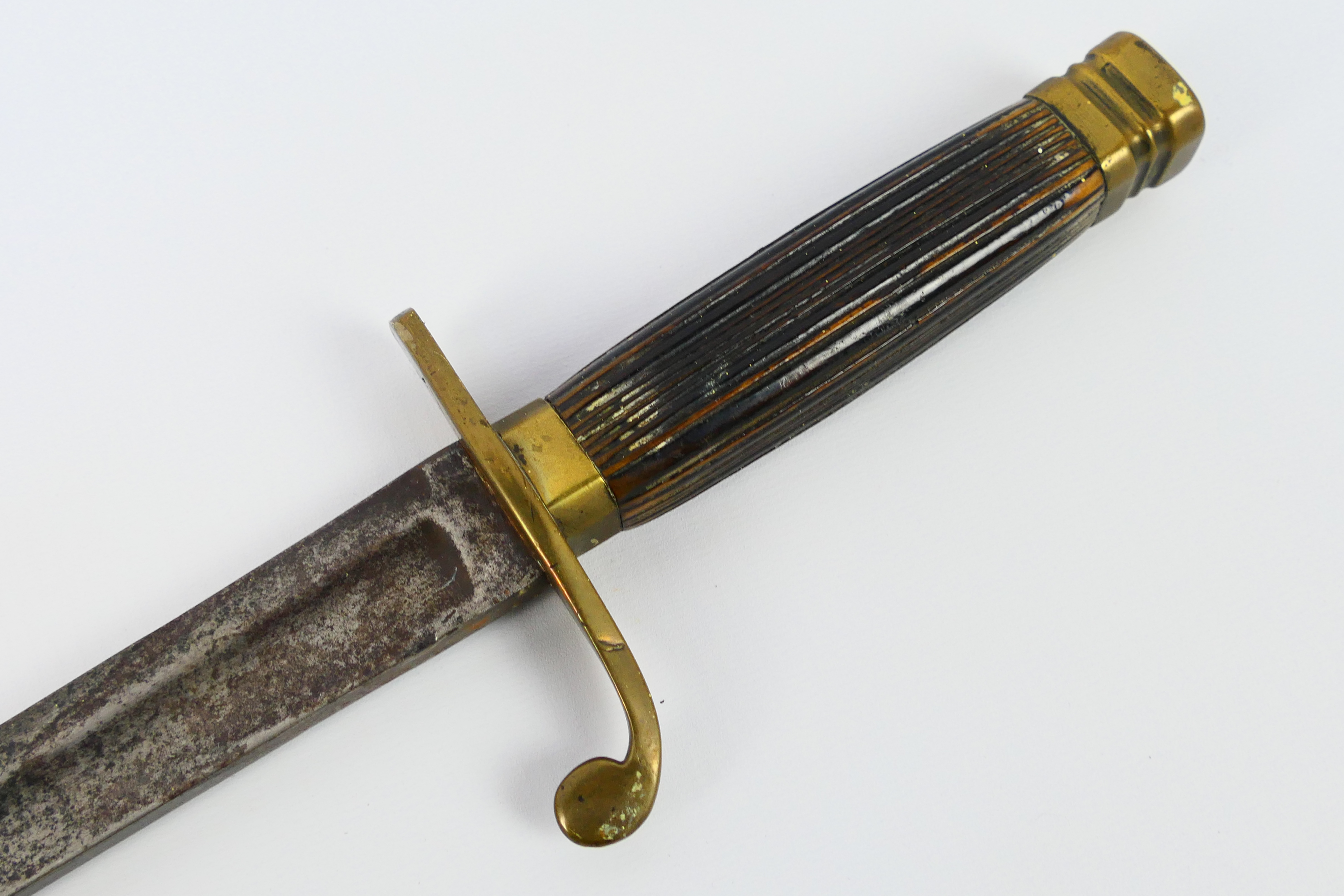 A 19th century naval dirk with 32 cm (l) - Image 4 of 9