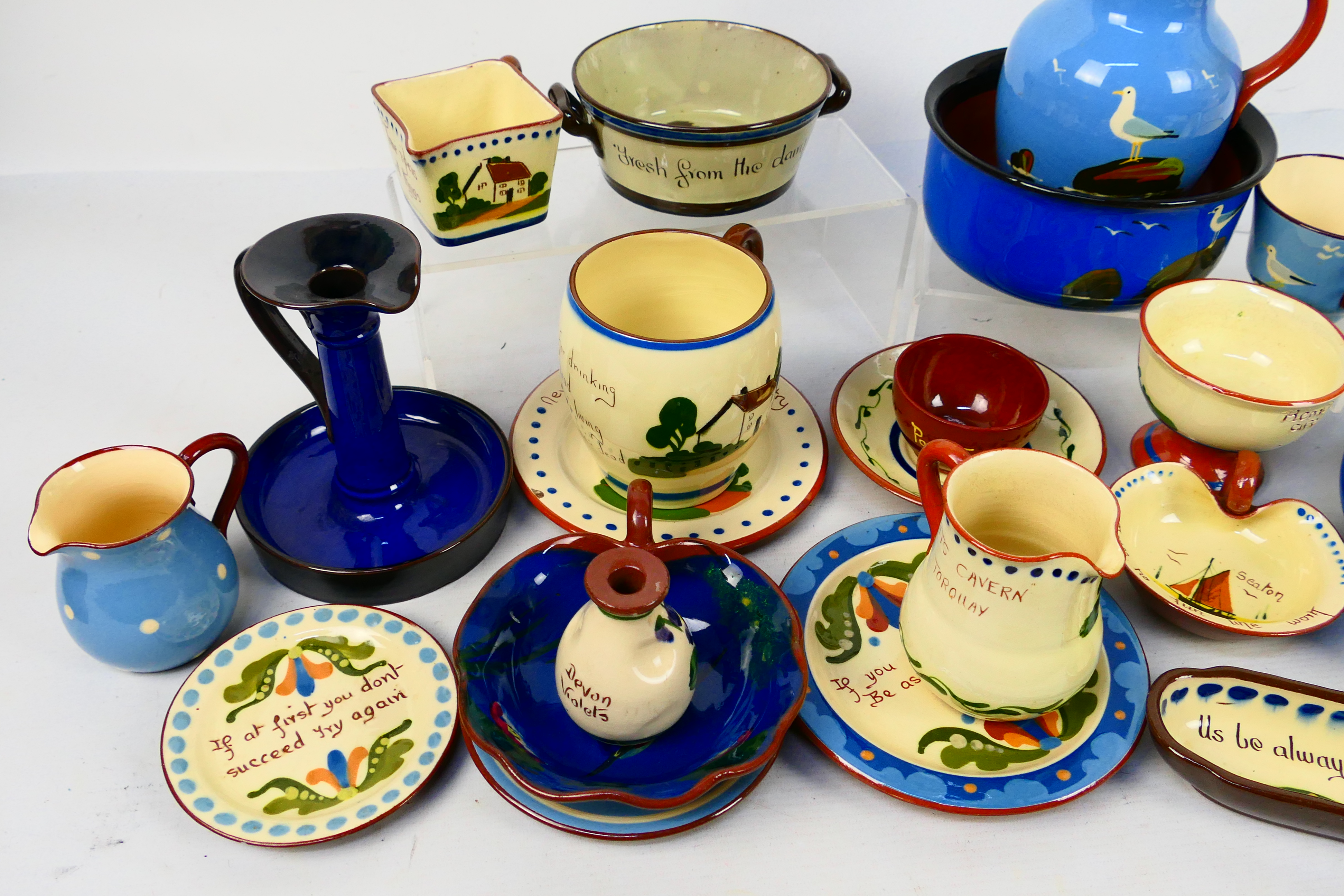 A collection of Torquay pottery wares to - Image 2 of 8