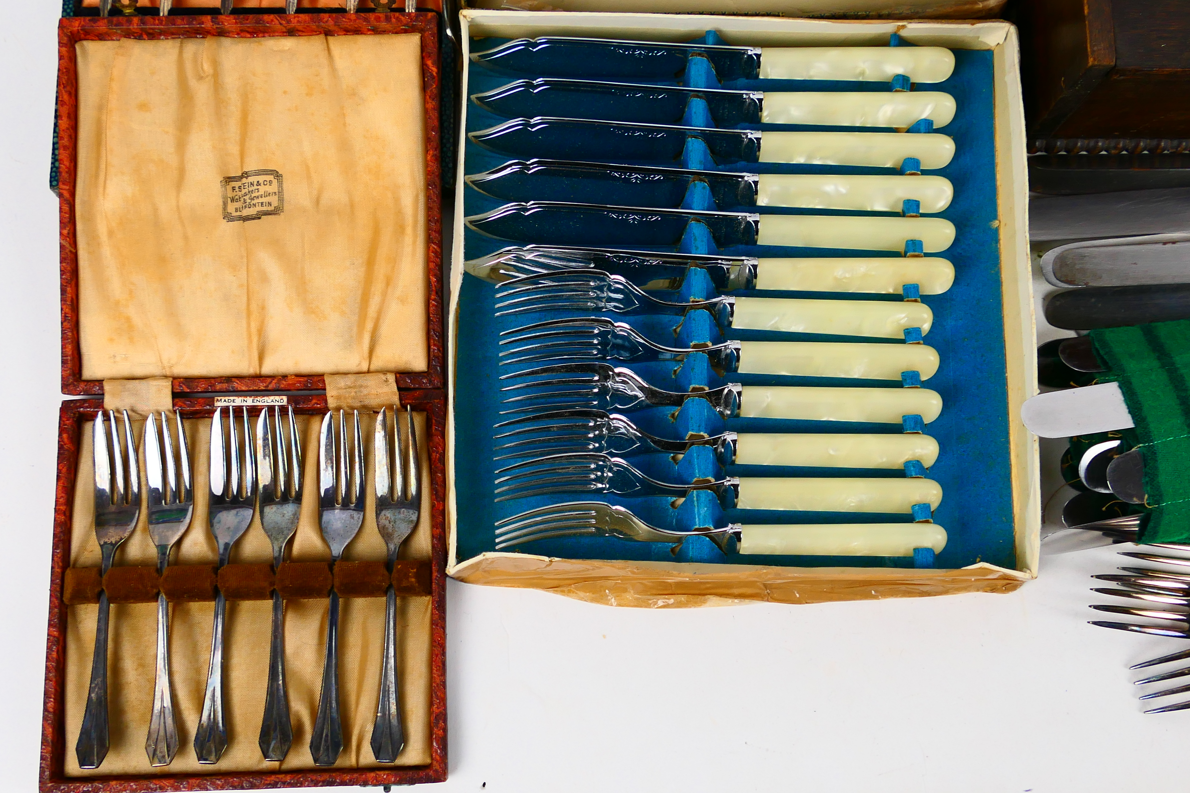 A collection of various flatware, part c - Image 3 of 9