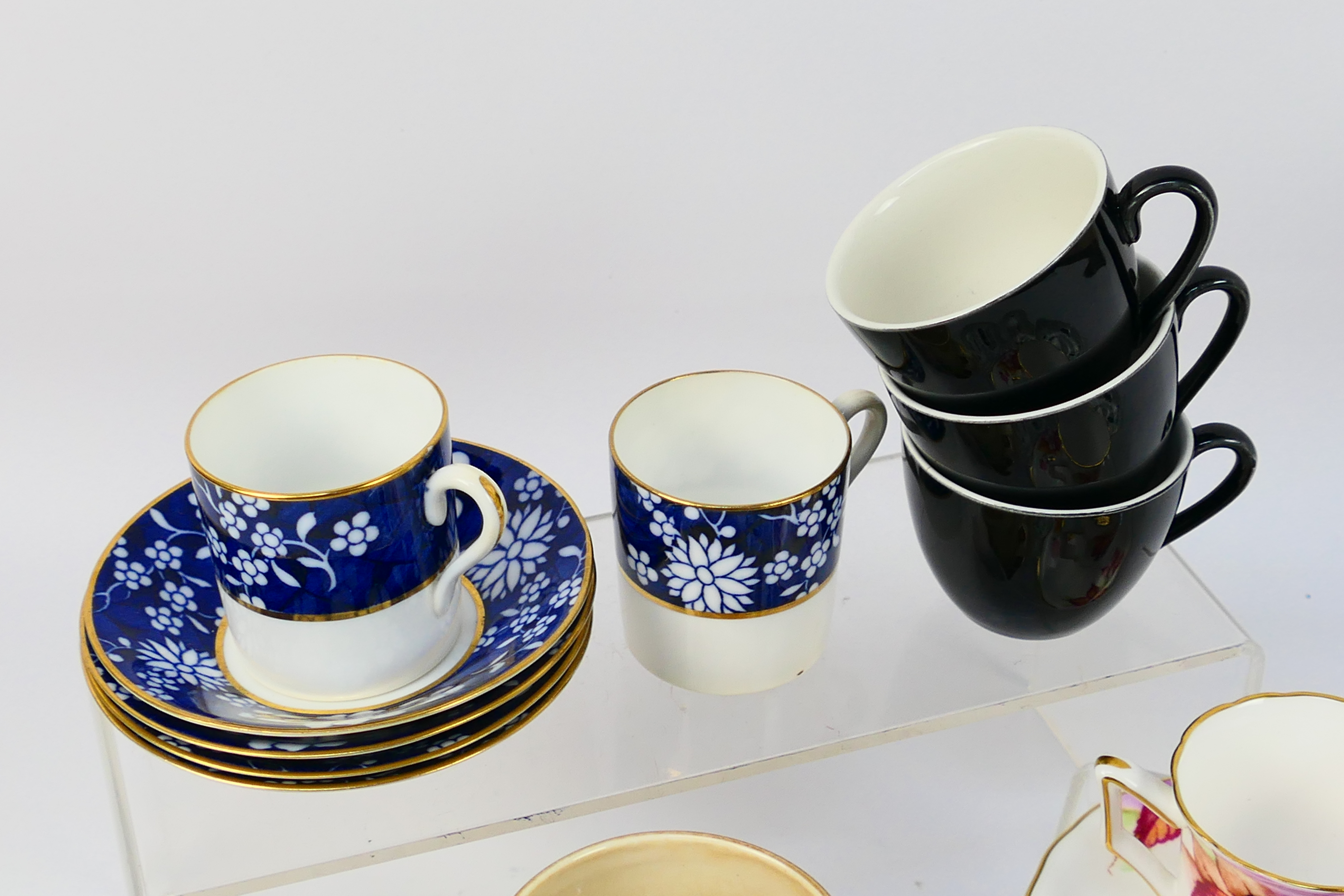 Demitasse coffee wares comprising Spode, - Image 2 of 8