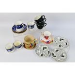 Demitasse coffee wares comprising Spode,