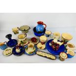 A collection of Torquay pottery wares to