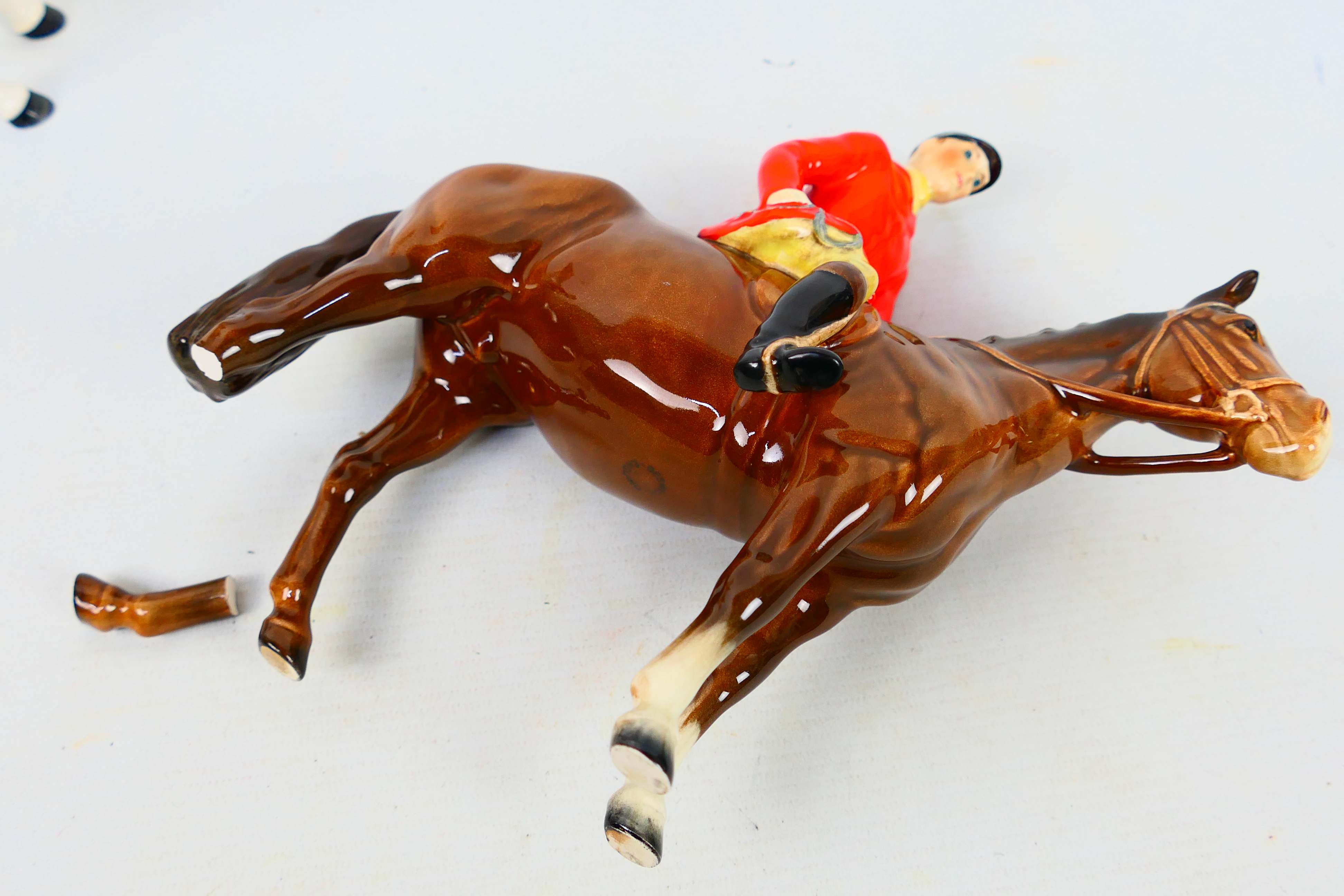 Four Beswick hunting figures comprising - Image 7 of 10