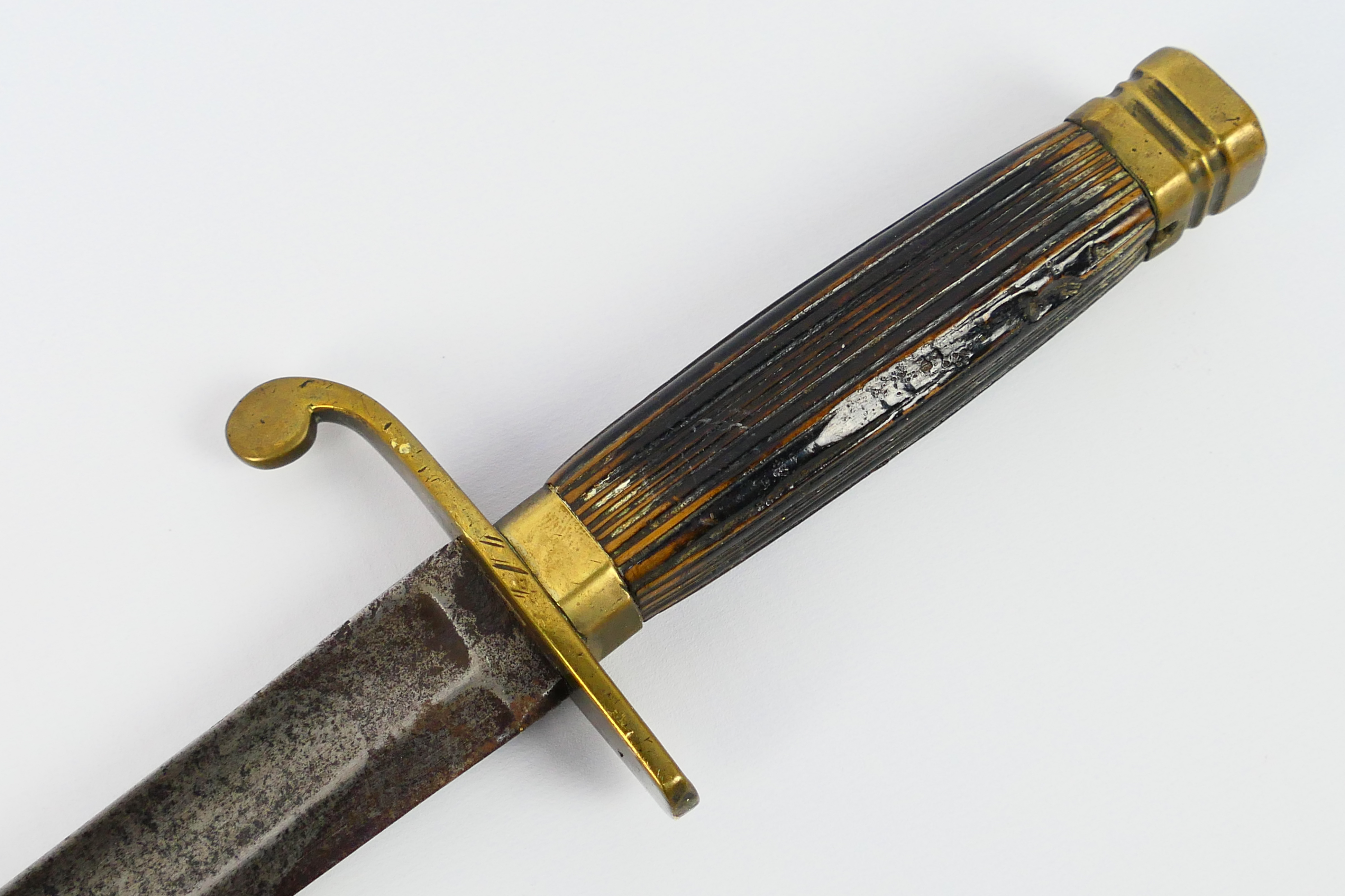 A 19th century naval dirk with 32 cm (l) - Image 2 of 9