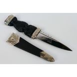 A J Nowill & Sons Ltd Sgian Dubh knife w