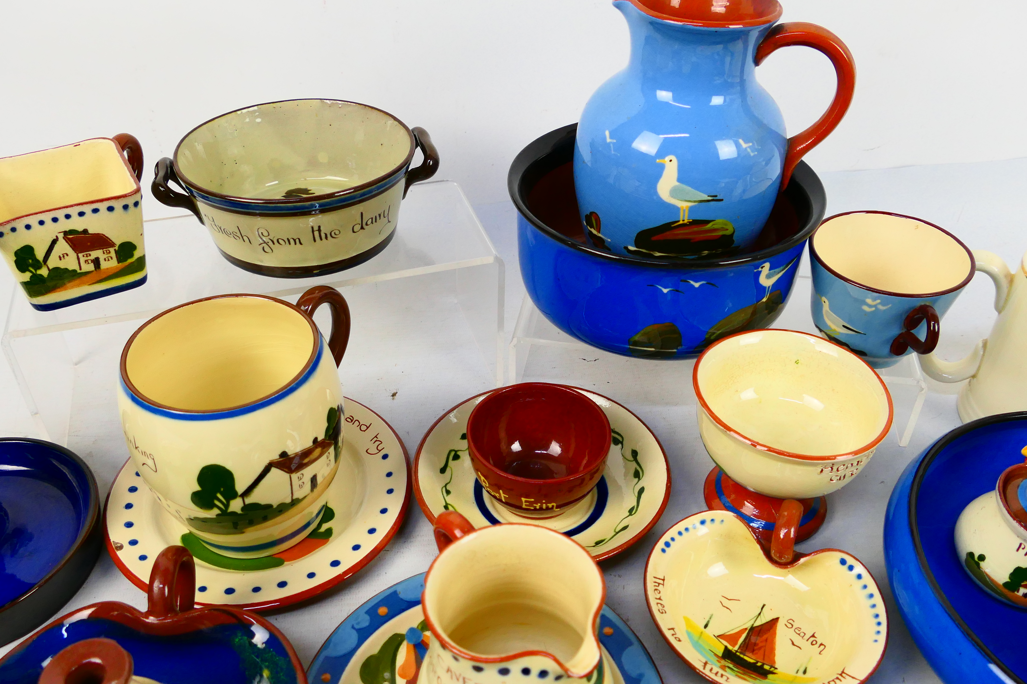 A collection of Torquay pottery wares to - Image 3 of 8