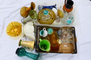 Mixed ceramics and glassware to include