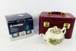 Johnson Bros, Roadstar - Two pieces to include a Johnson Bros Tally Ho 'The Jump' ceramic teapot.