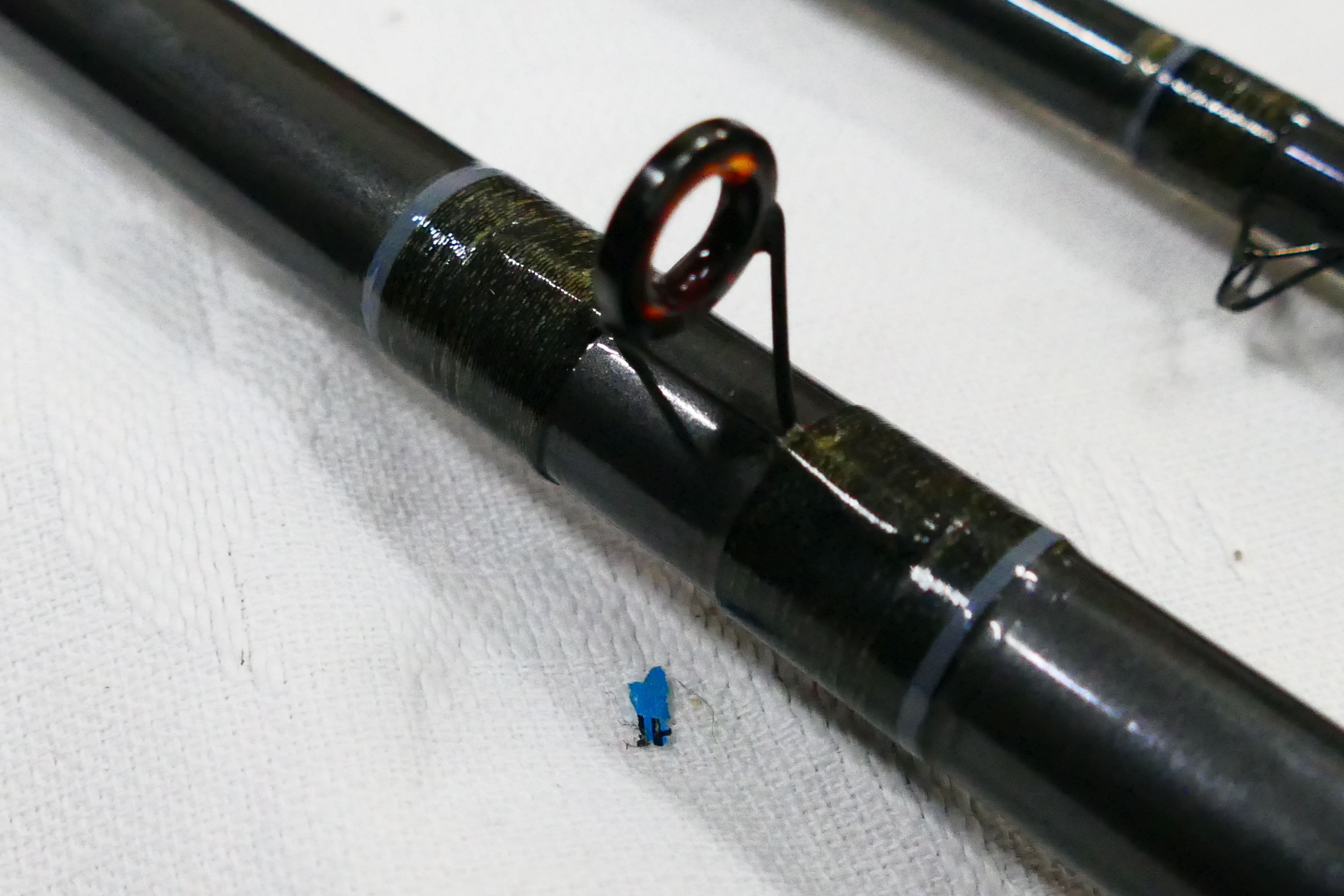 Three rods comprising a two piece Drennan 9' 6" Mini Carp Feeder, - Image 6 of 19