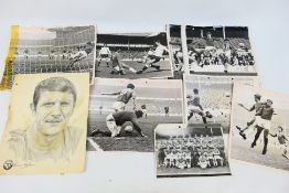Football Press Photographs, Contains 6 l