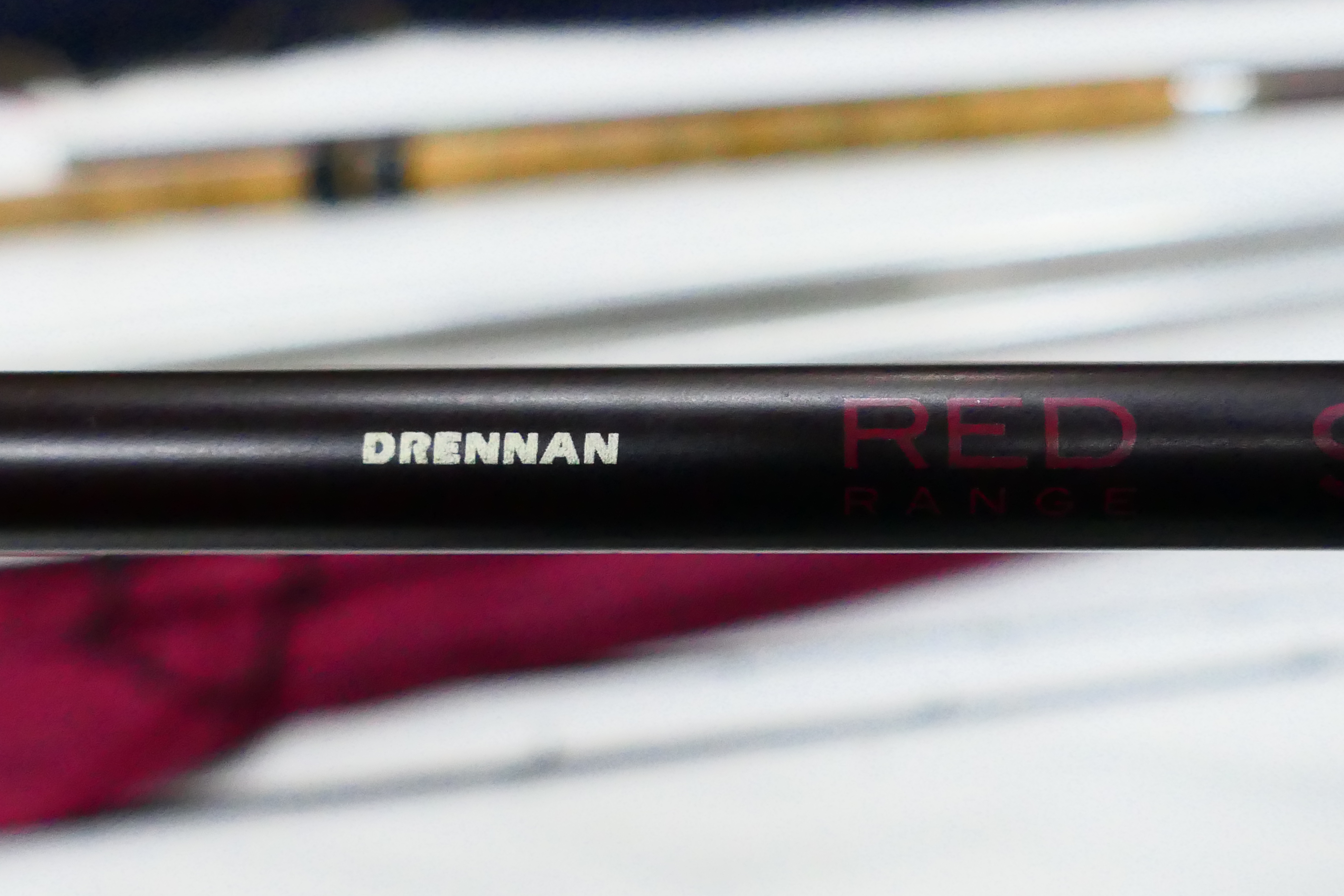 Three rods comprising a two piece Drennan 9' 6" Mini Carp Feeder, - Image 8 of 19