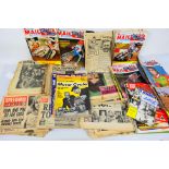 Speedway Interest - A collection of vintage speedway related magazines and ephemera,