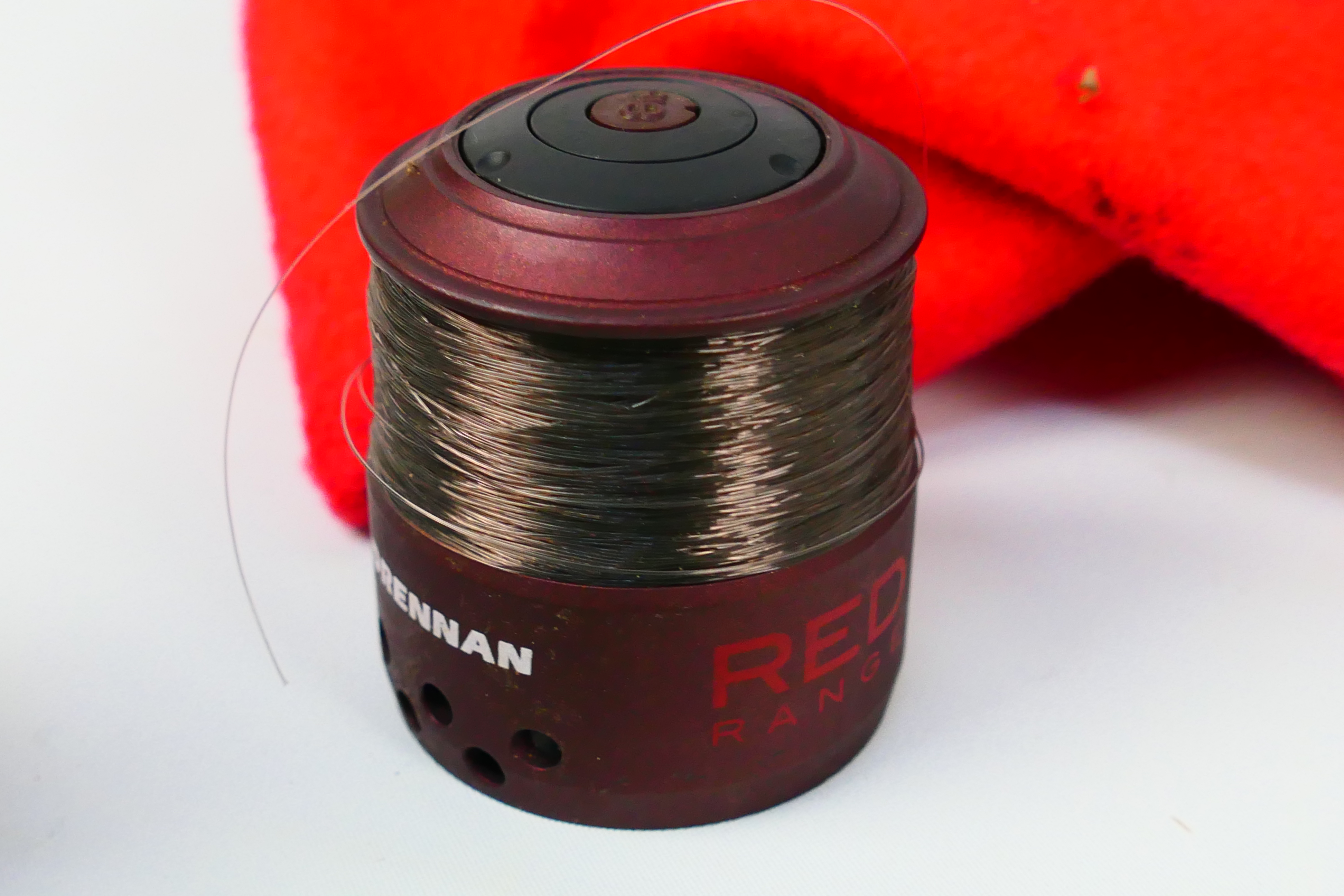 Two reels to include a Mitchell Match and a Drennan Feeder Spool 40mm, with fishing line. - Image 6 of 13