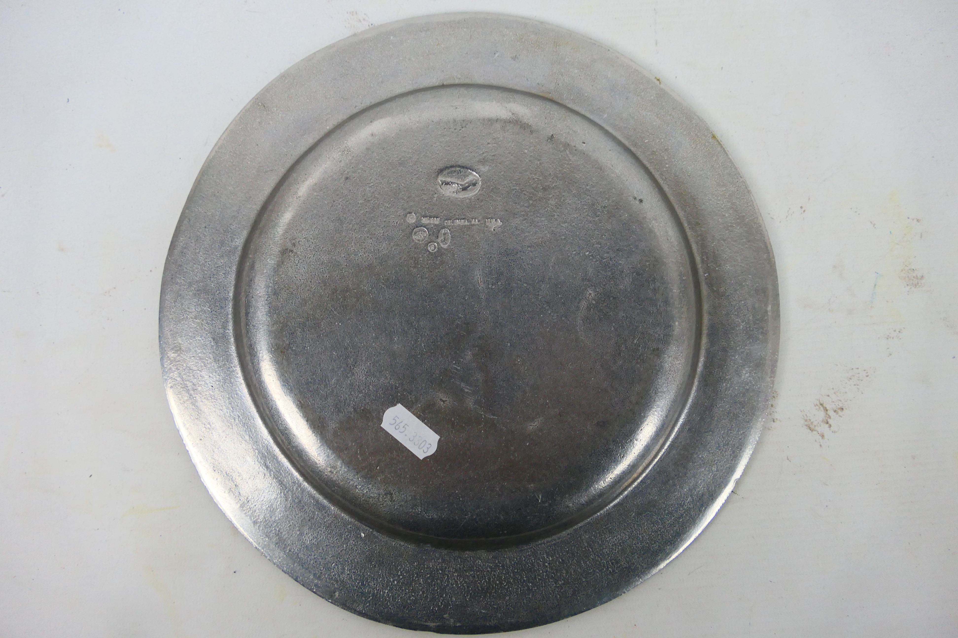 A vintage United States of America Department Of The Air Force polished pewter dish by Wilton, - Image 3 of 4