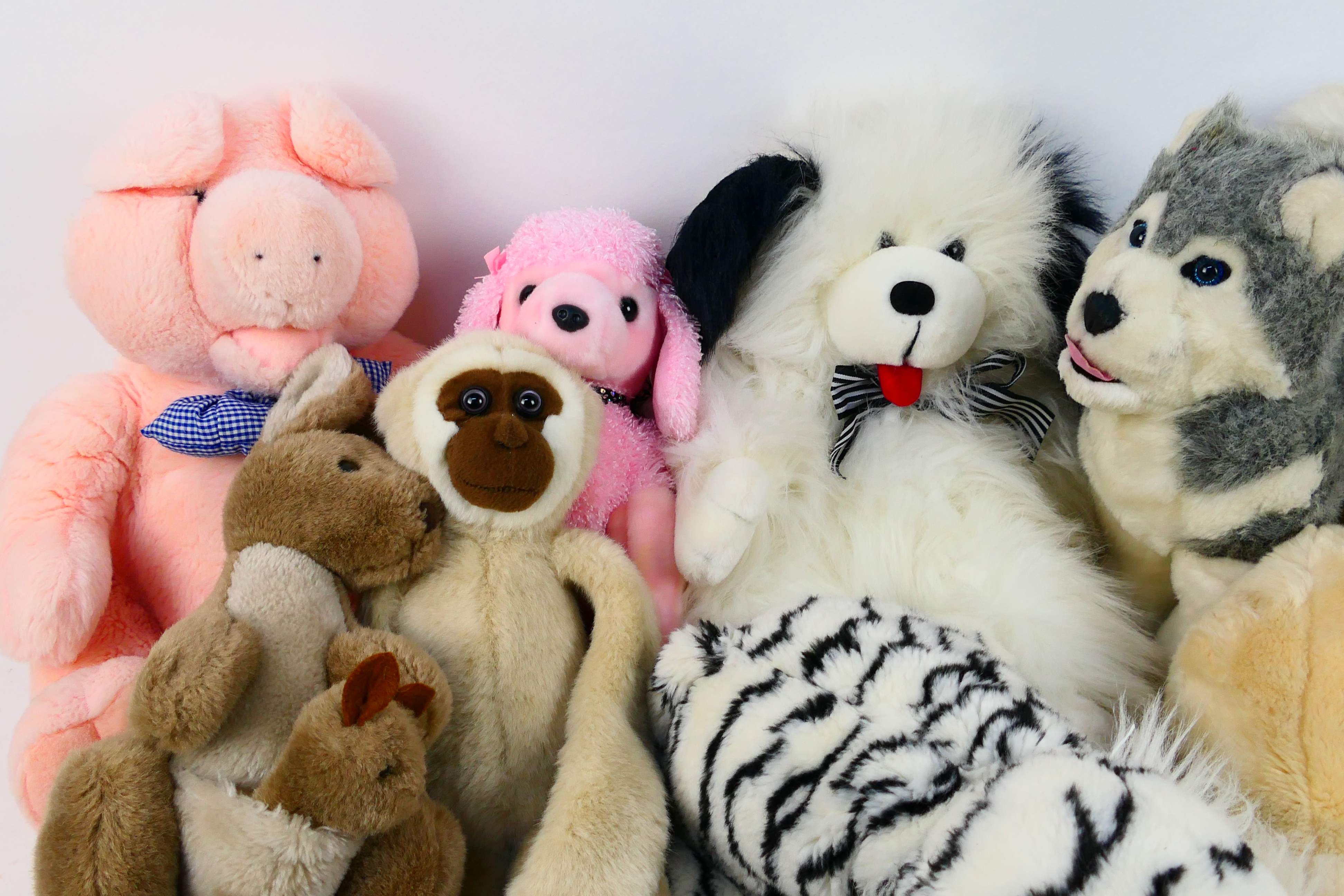 Plush Toys - Dogs - Monkey - Kangaroo - - Image 2 of 4