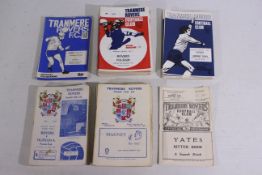 Tranmere Rovers Football Programmes,