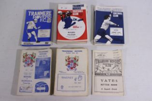 Tranmere Rovers Football Programmes,