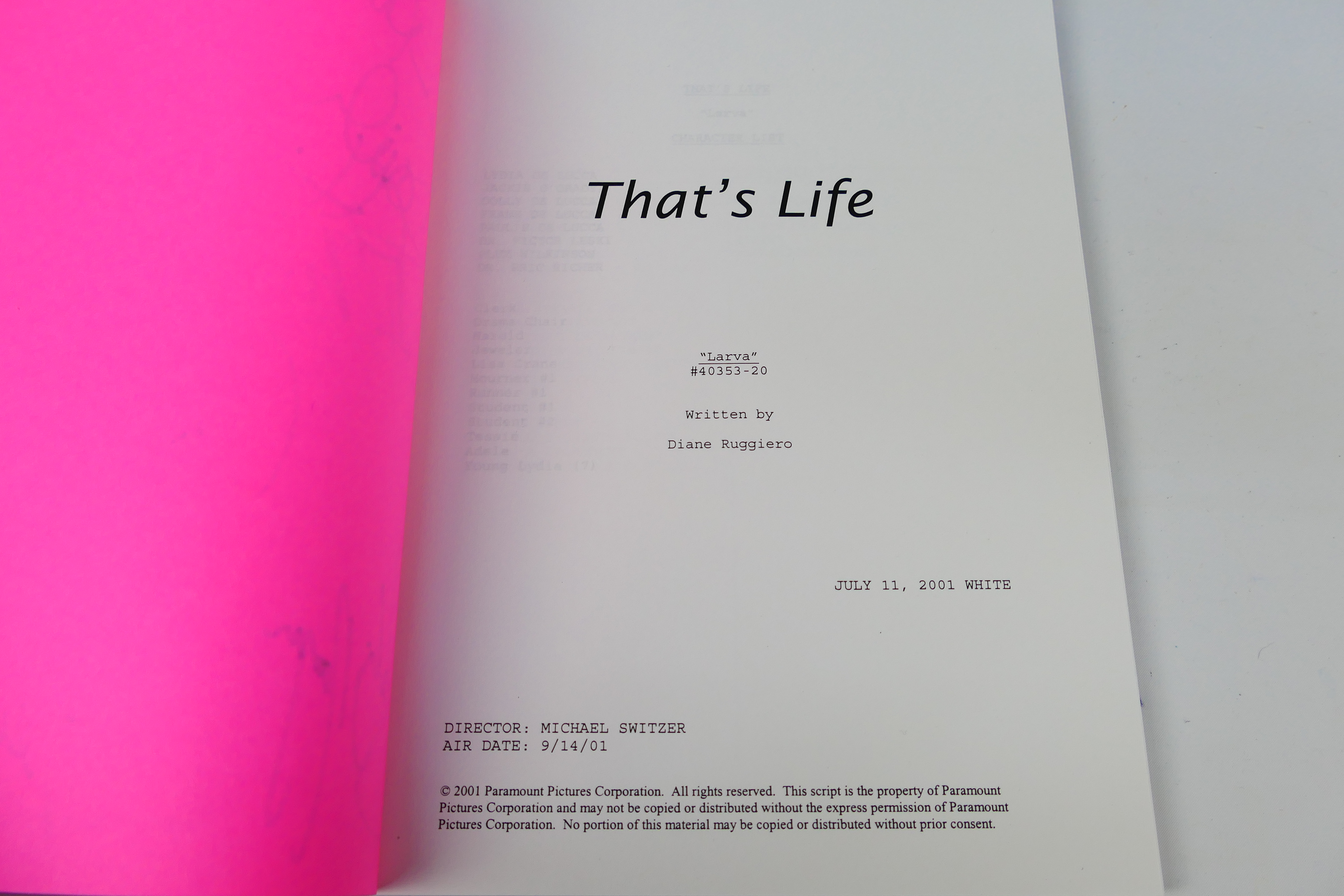 A signed script for That's Life with Benham certificate of authenticity and a limited edition - Image 7 of 14