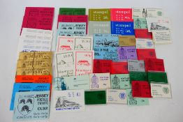 Philately - A collection of mint stamp booklets for Jersey, Guernsey, Isle Of Man,