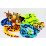 Plush Toys - Snakes - Ape - Zebra - Kang