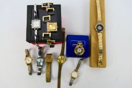 A collection of various wrist watches and similar.