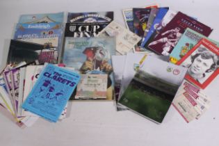 Burnley FC Football Items, A box contain