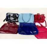 A quantity of handbags to include Superbia, Fiorelli, Vaschysac and other.