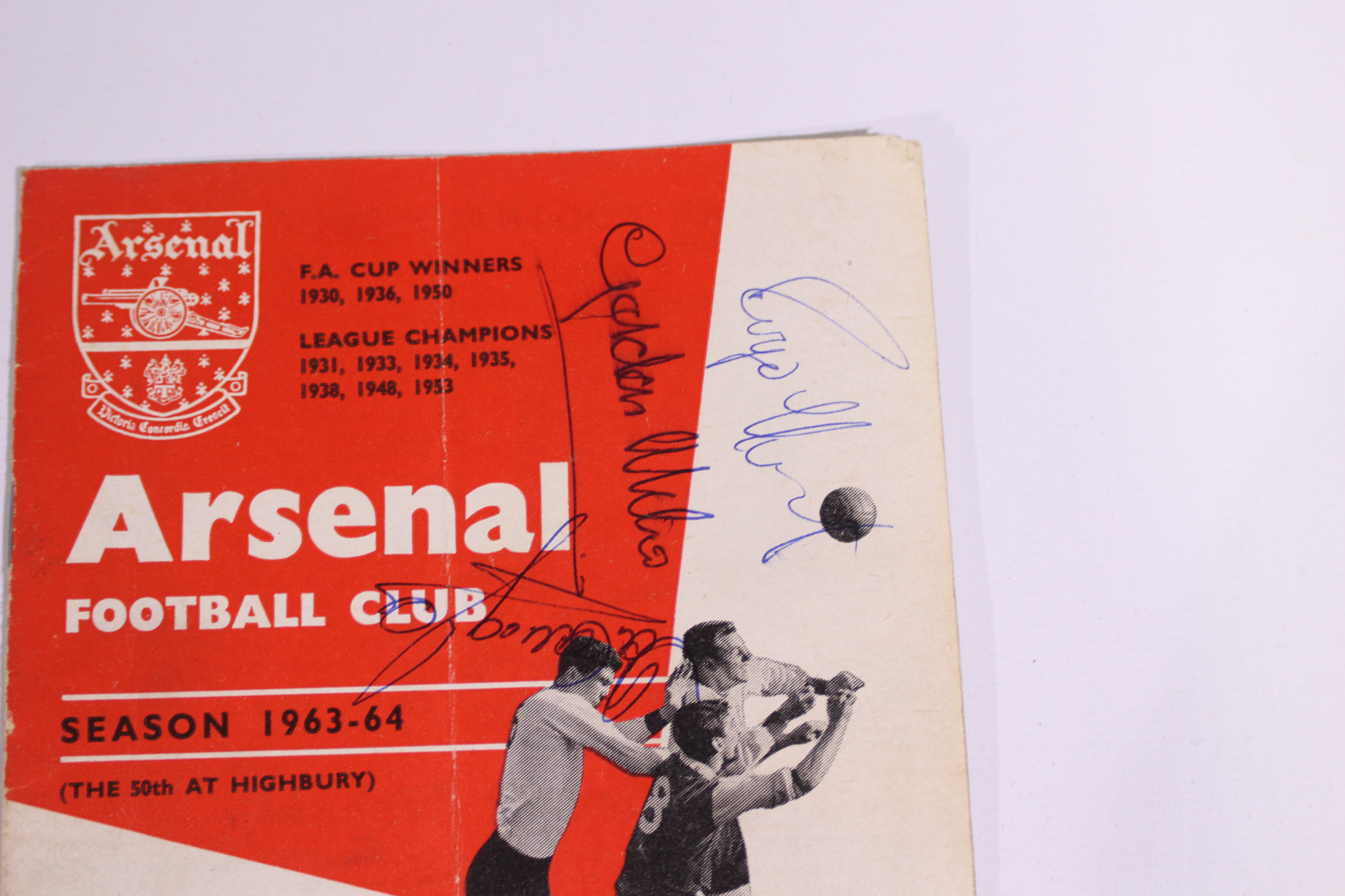Signed Liverpool Football Programme, Ars - Image 2 of 4