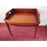 A mahogany Butler's style Table, 66cm (h) x 70cm (w) x 55 cm (d),