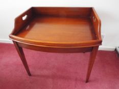 A mahogany Butler's style Table, 66cm (h) x 70cm (w) x 55 cm (d),