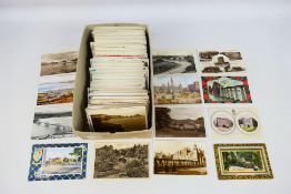 Deltiology - A collection of over 400 cards of Scottish interest,