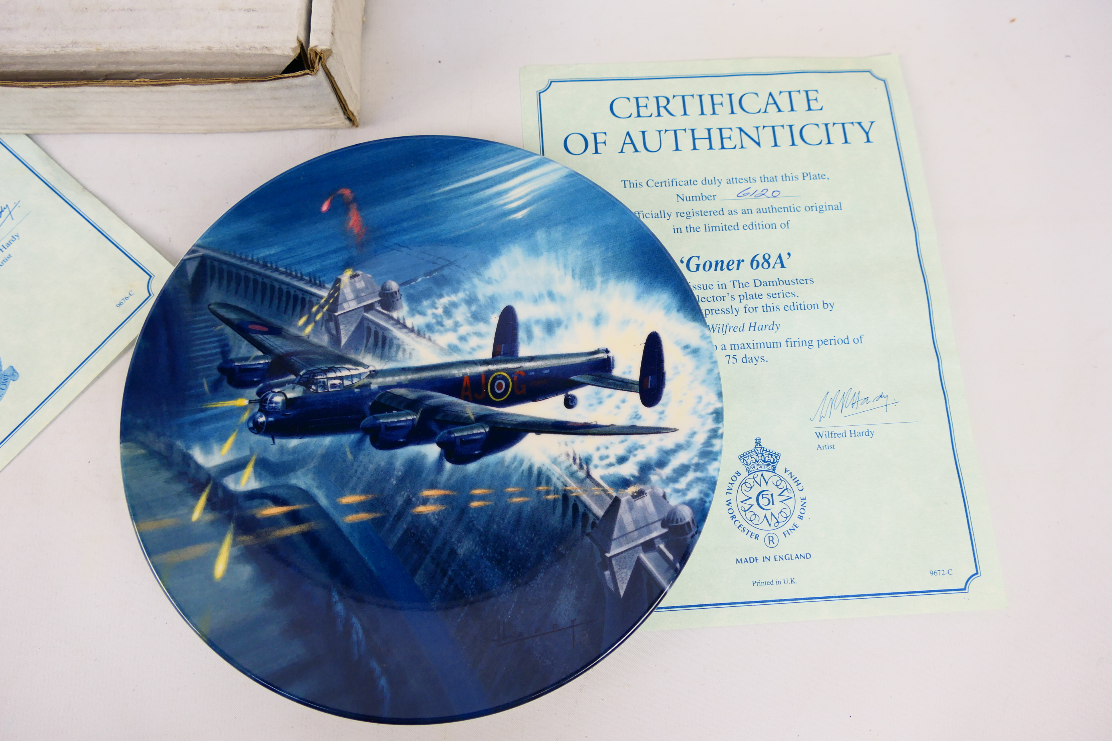 A quantity of boxed military related collector plates pertaining to The Dambusters 617 Squadron and - Image 3 of 4