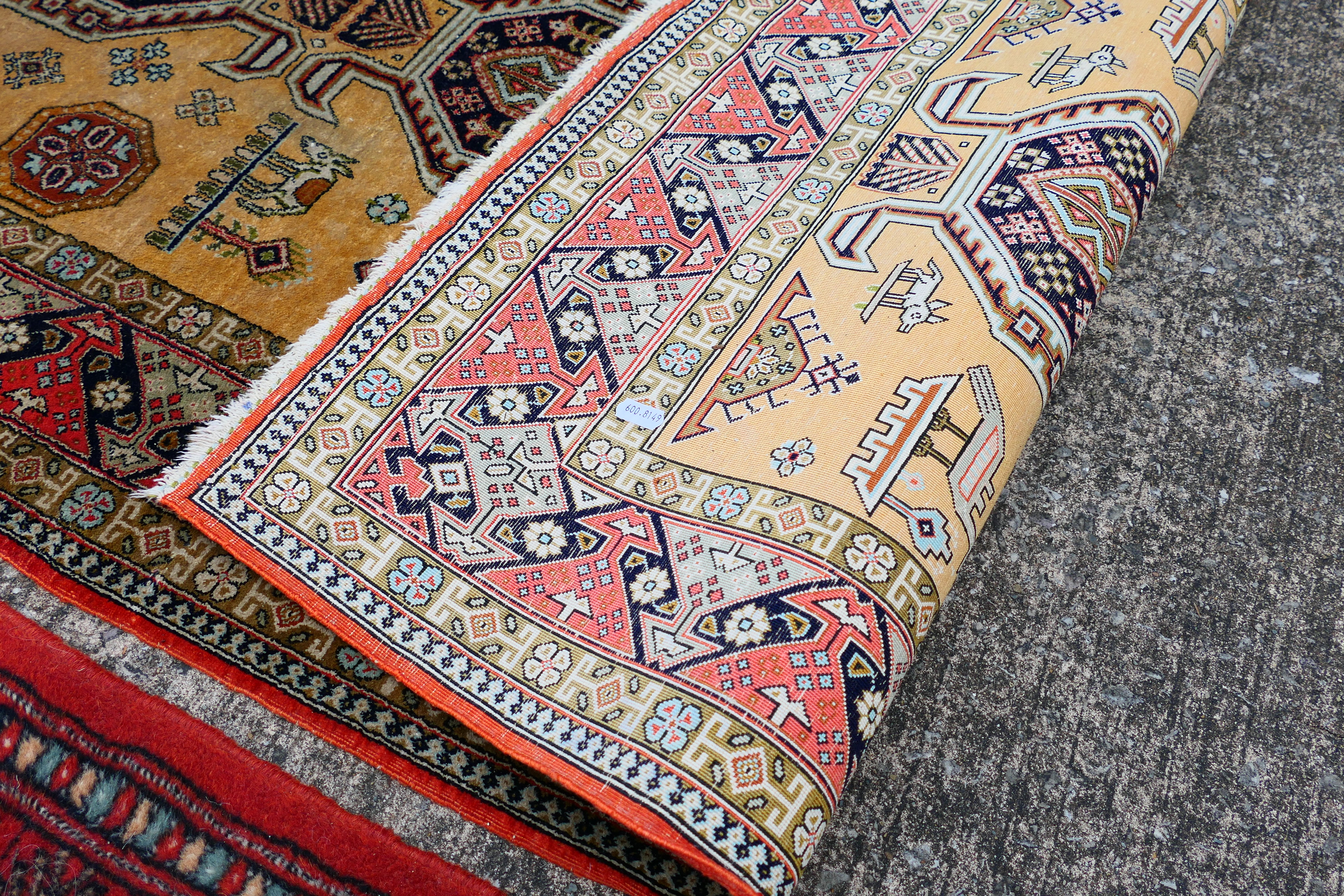 Two Persian rugs, - Image 5 of 5