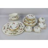 Minton - a dinner service decorated in the Vermont pattern comprising 34 pieces NOTE: THIS LOT IS