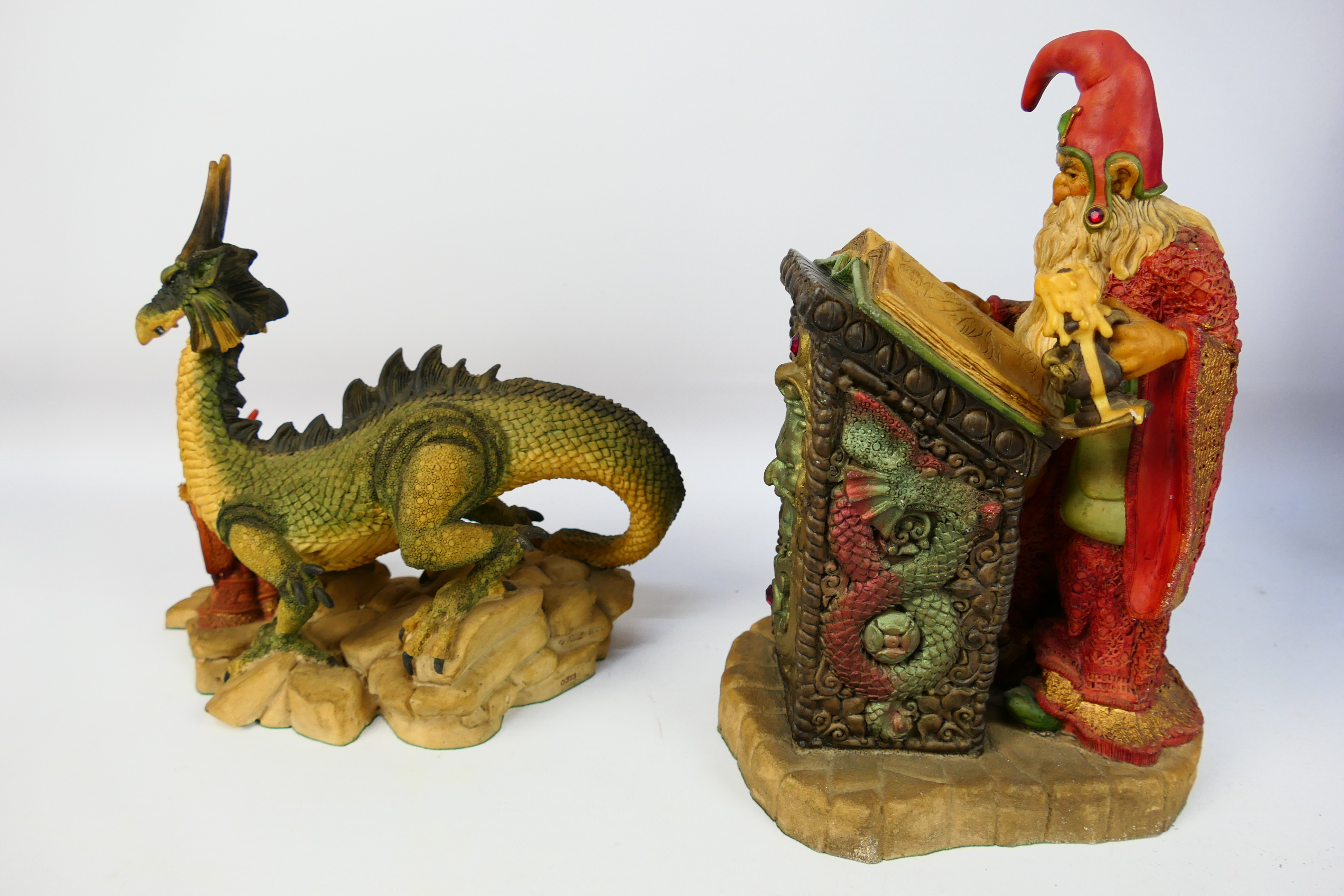 Wizards & Dragons - Two boxed limited edition fantasy figures designed by Hap Henriksen comprising - Image 4 of 10