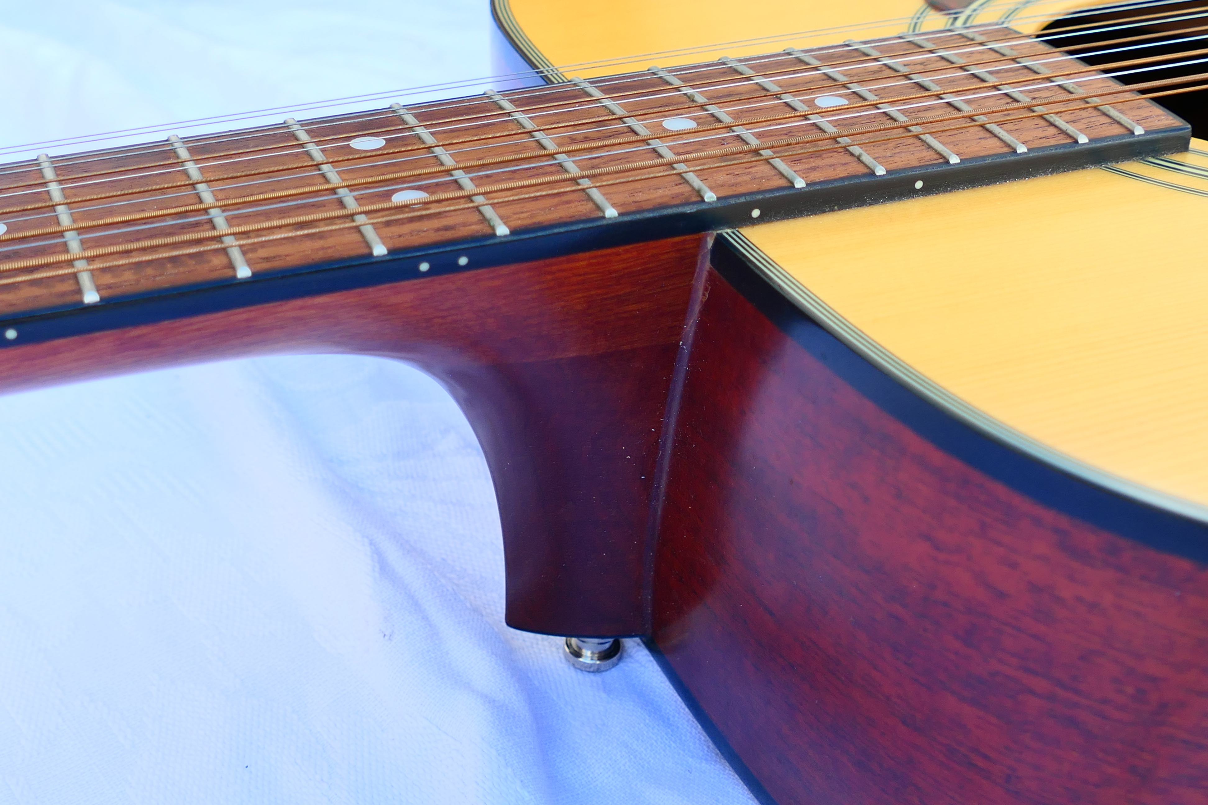 A Fender twelve string acoustic guitar, model DG-14S NAT, serial number 2016***, - Image 7 of 14