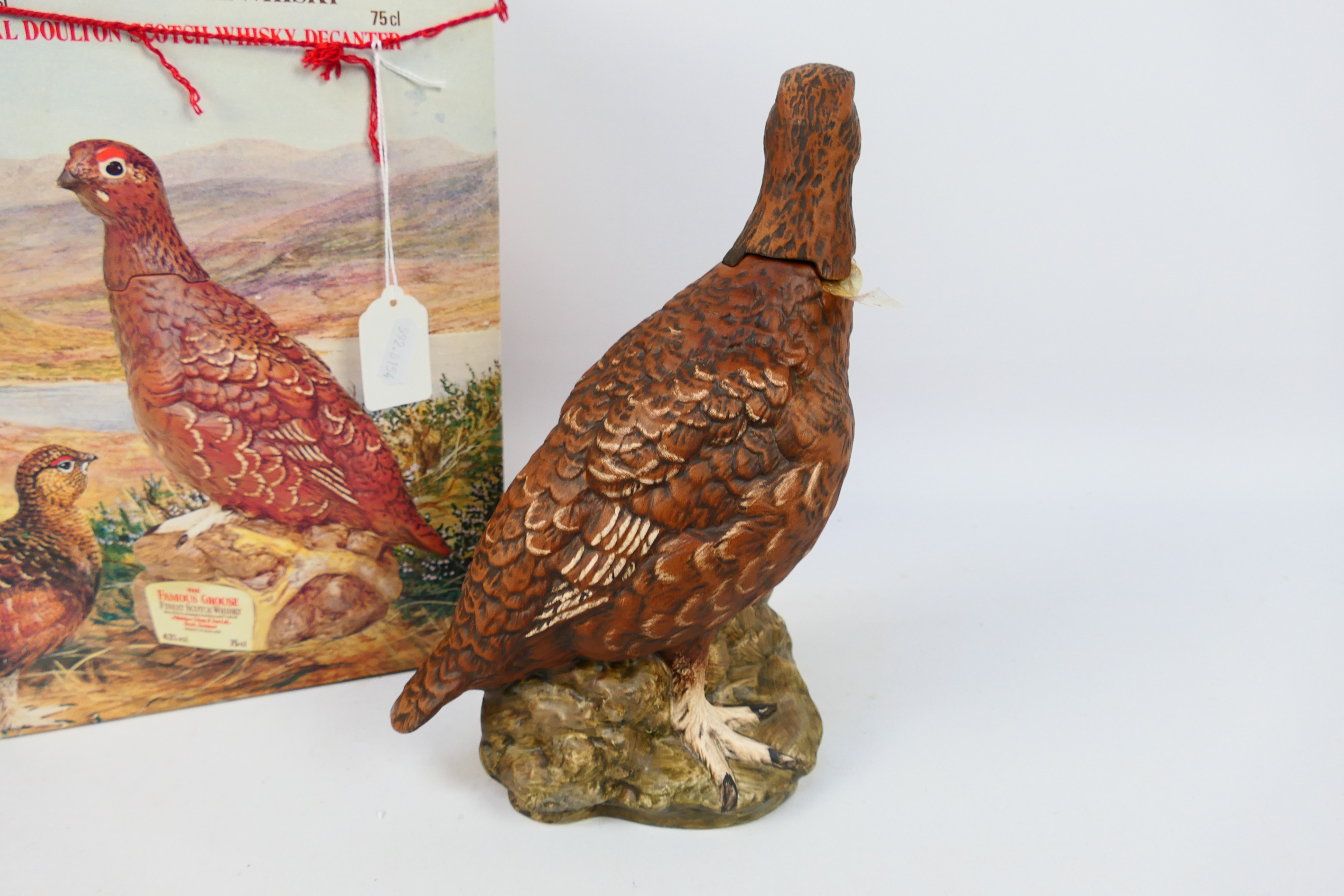 Famous Grouse - A ceramic Royal Doulton grouse form decanter containing 75cl of Famous Grouse - Image 7 of 8