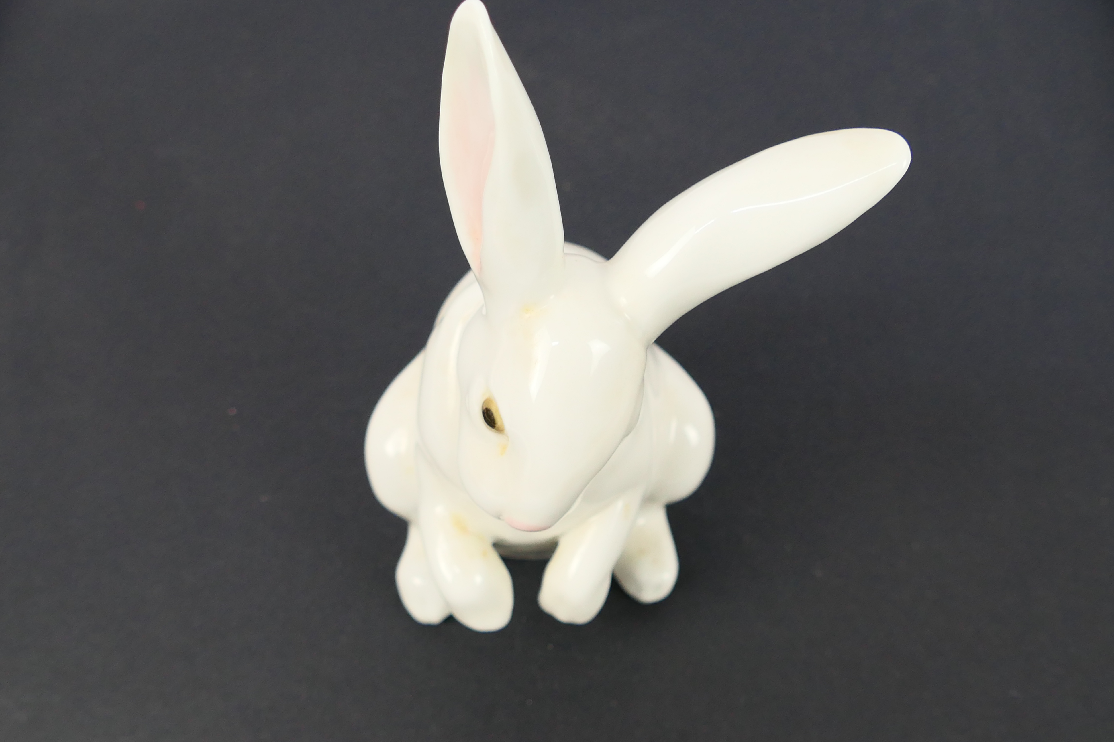 Three Lladro rabbit figures comprising # 5905 Attentive Bunny, - Image 3 of 7