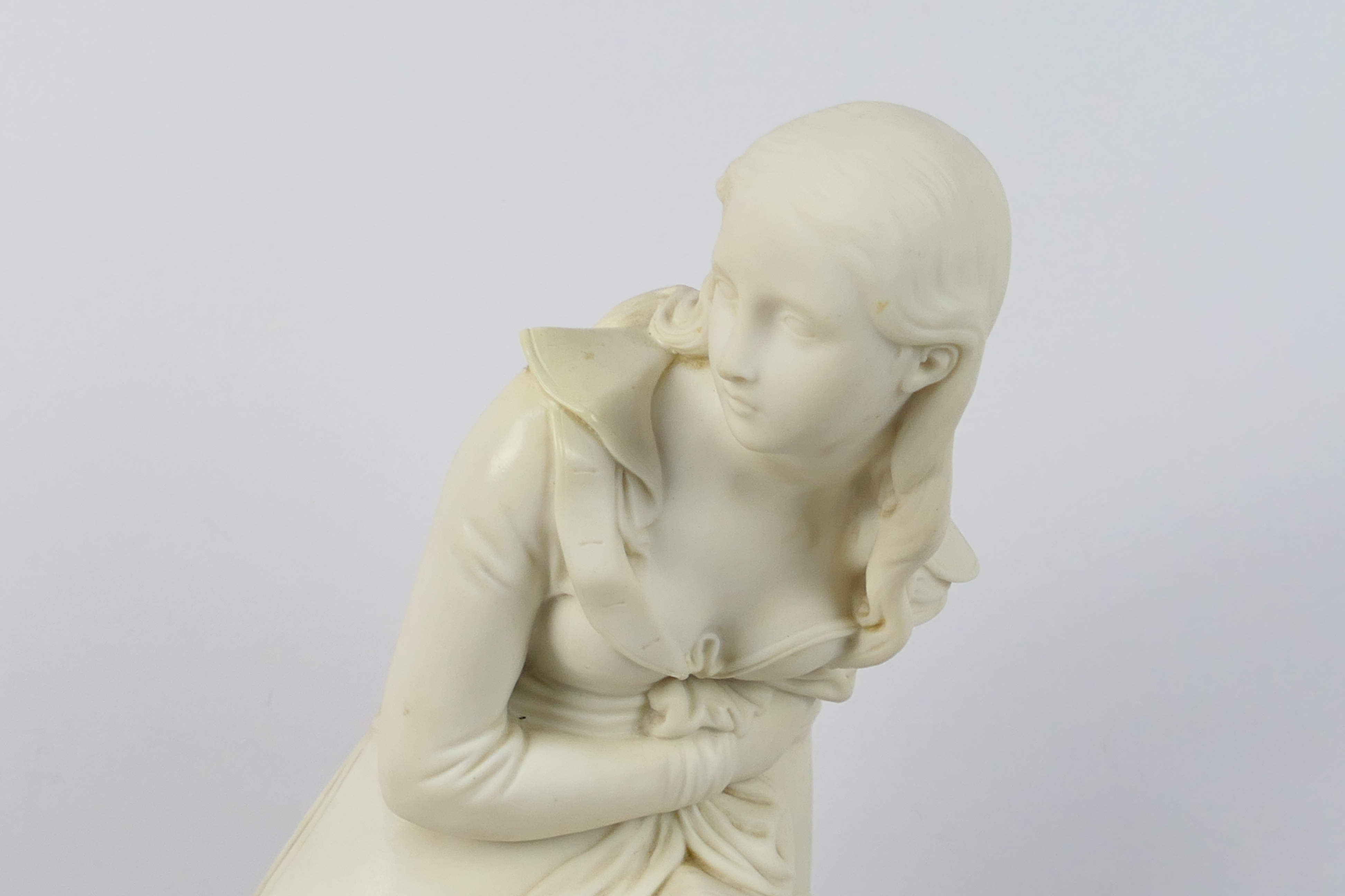 Attributed To Minton - A parian figure of Dorothea, after a model by John Bell, - Image 2 of 7