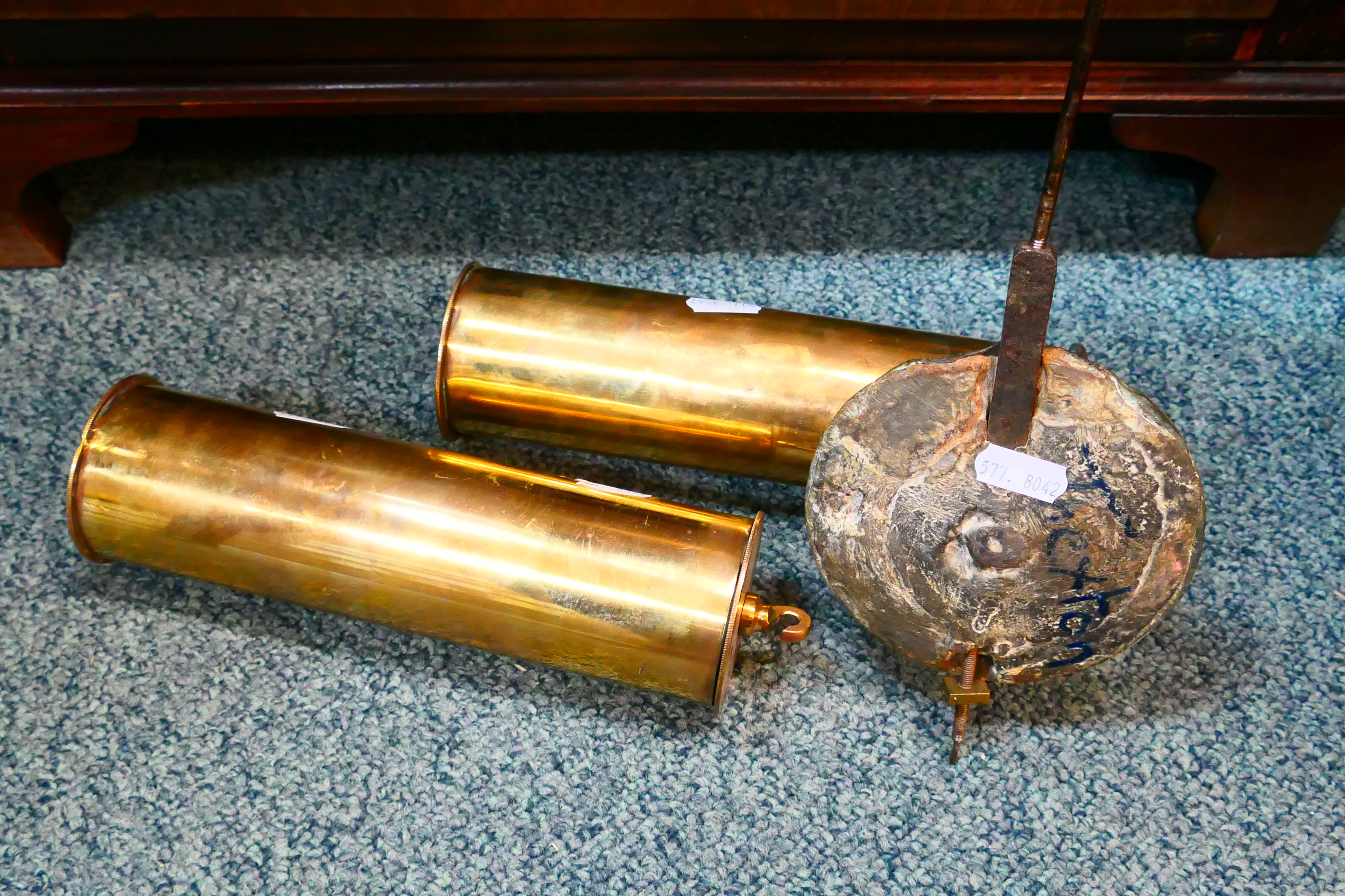 A late 18th century mahogany-cased 8-day longcase clock, signed to the arched, painted, - Image 7 of 34