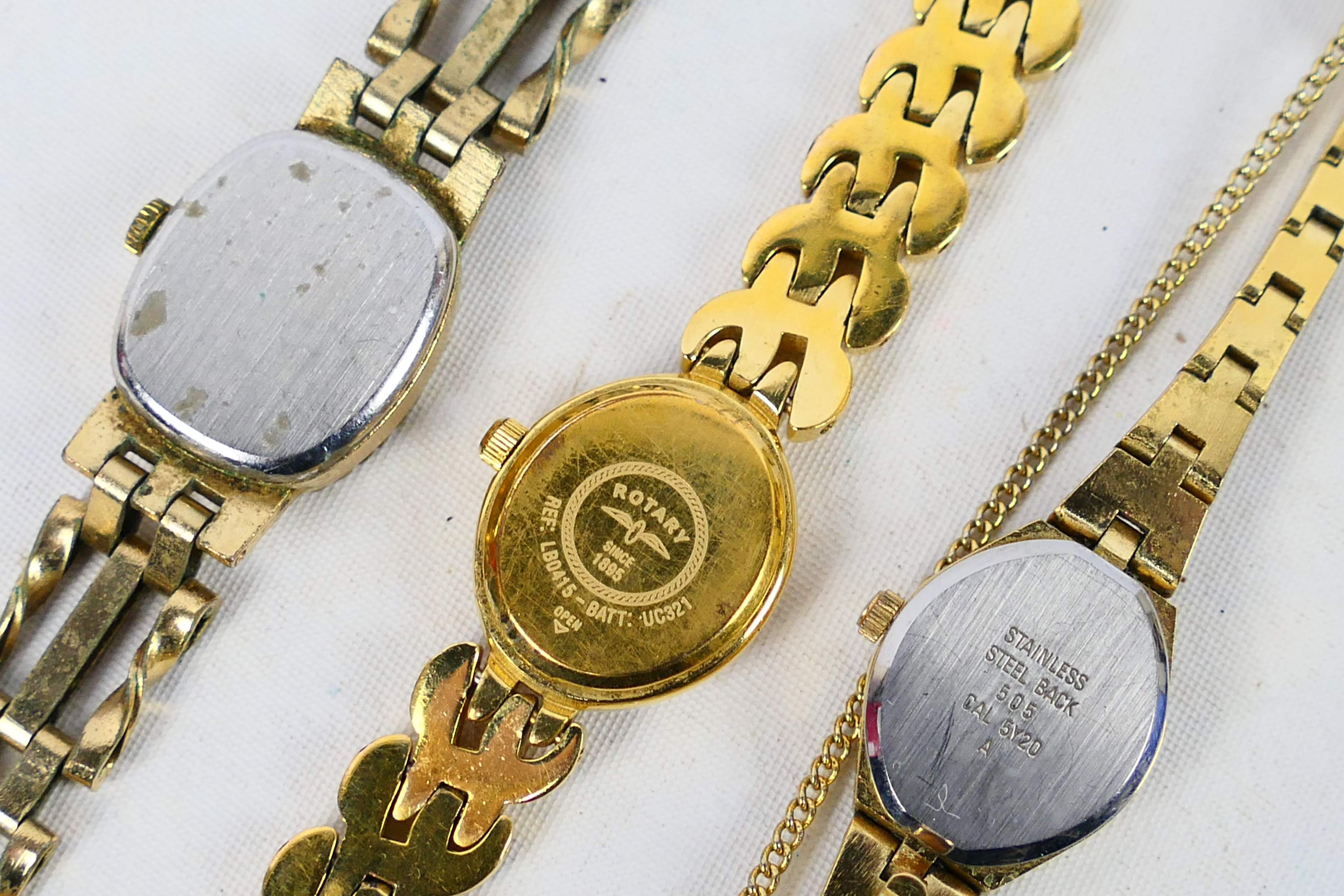 Three lady's wrist watches comprising Rotary, Accurist and other. - Image 5 of 5