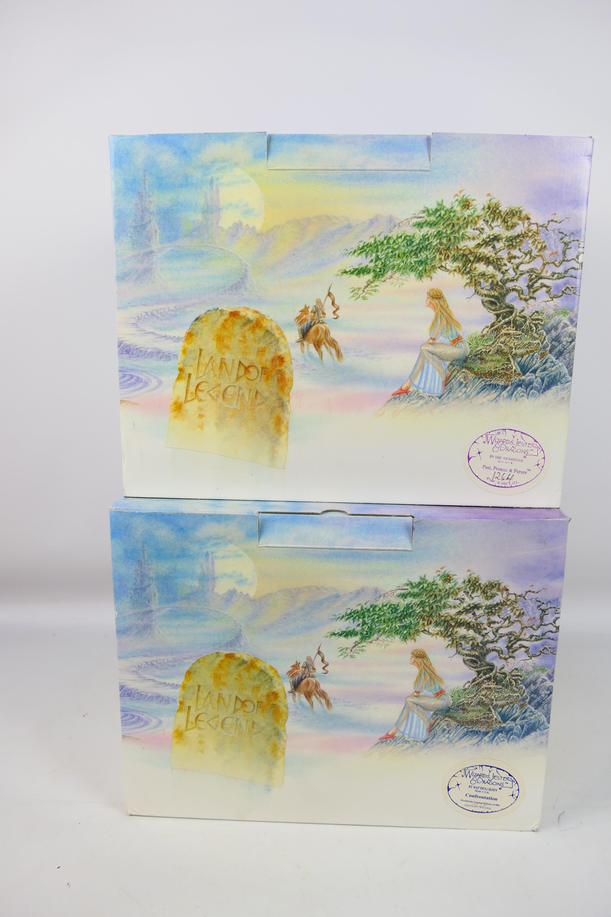 Two boxed limited edition Lilliput Lane Land Of Legend fantasy figures / groups designed by Hap - Image 8 of 8