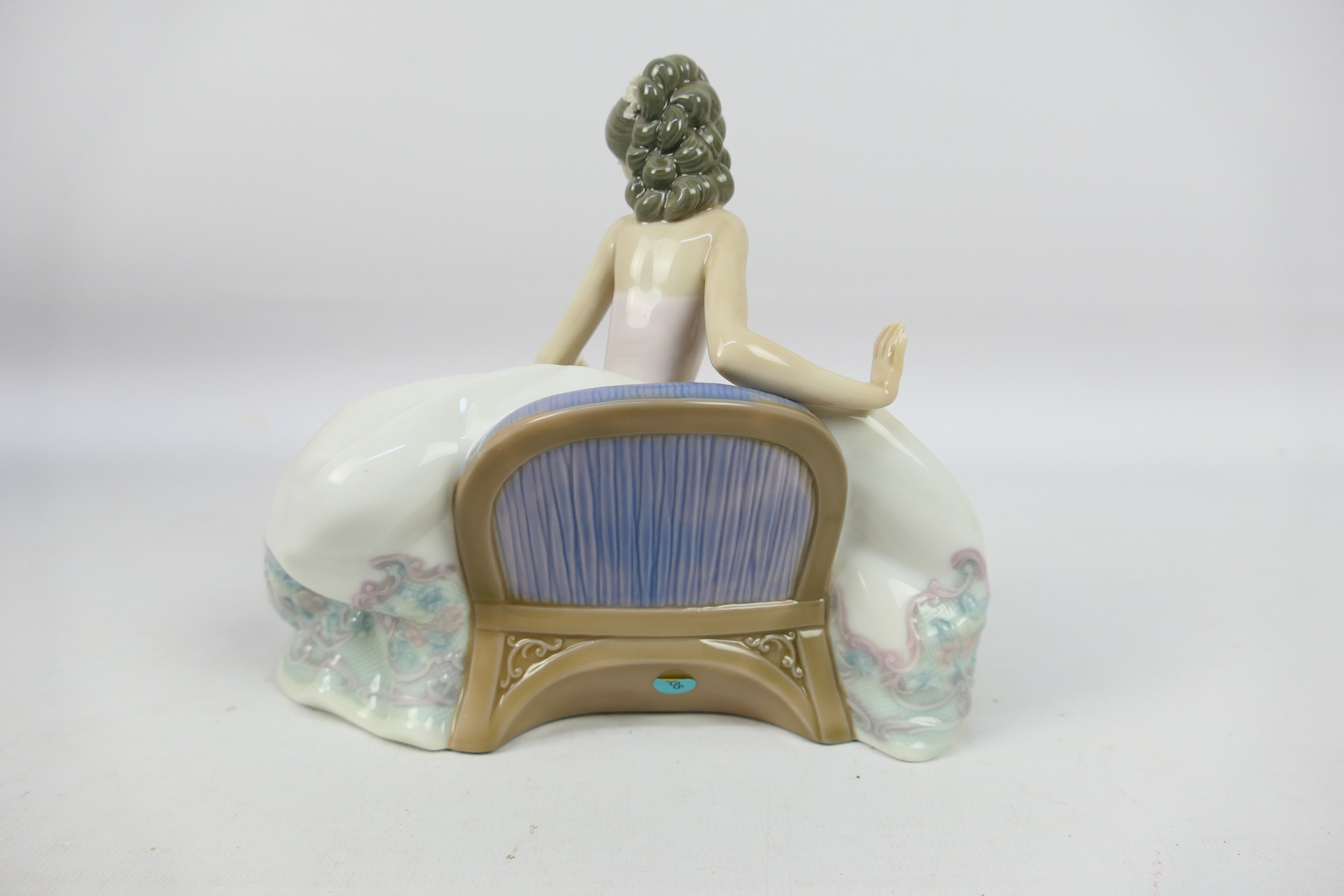 Lladro - A boxed figure entitled At The Ball, # 5859, approximately 15 cm (h). - Image 4 of 7